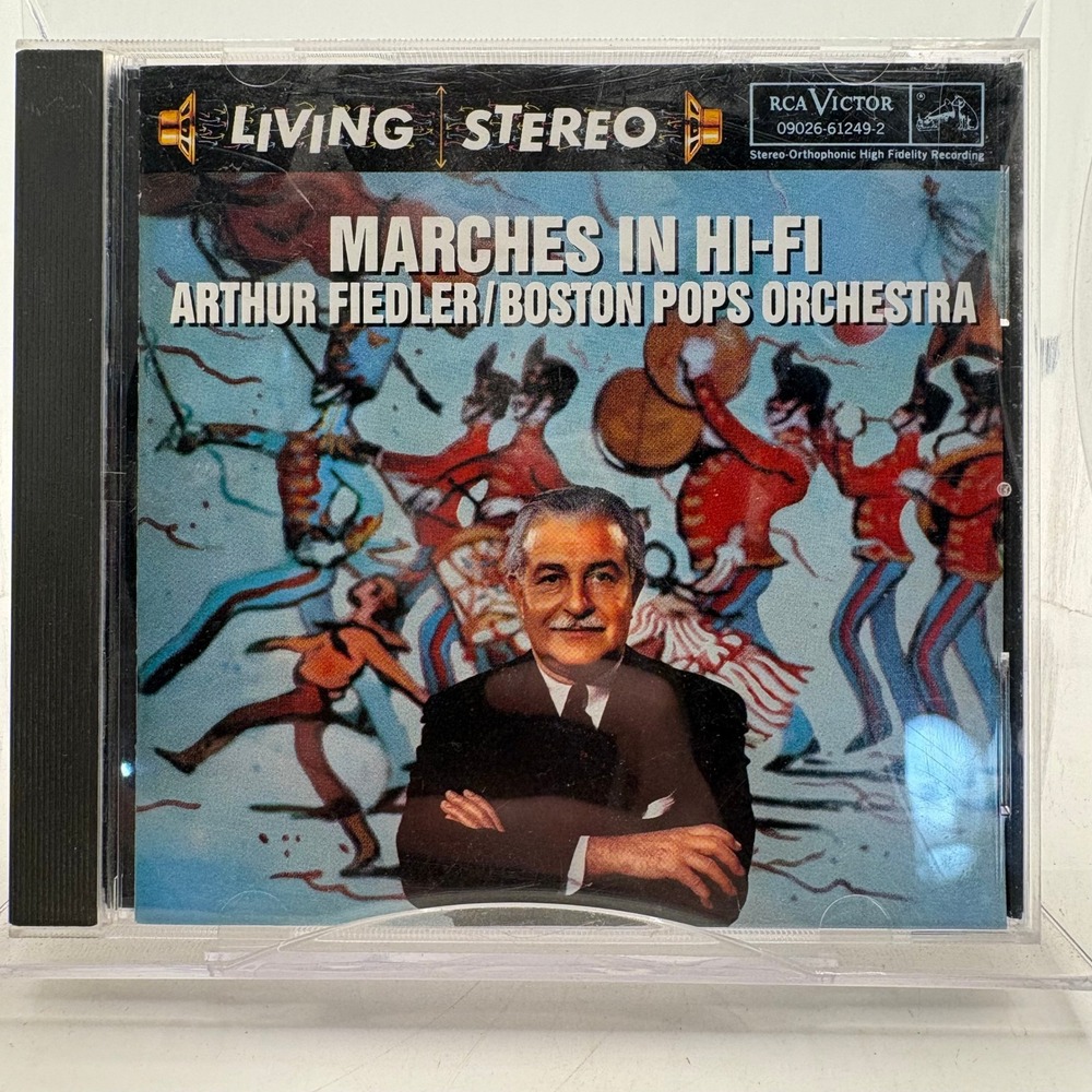 Marches In Hi-Fi Arthur Fiedler Boston Pops Orchestra RCA Victor CD